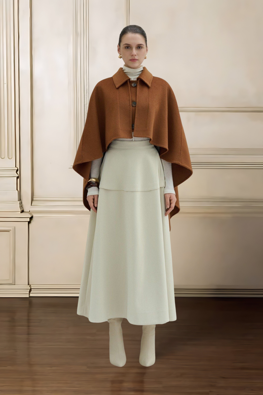 BLACKELLE — HINA CASHMERE-BLEND CAPE