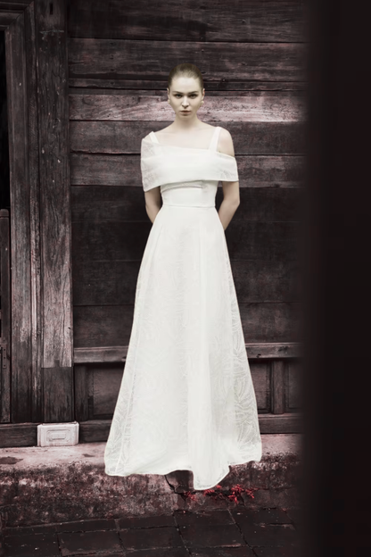 BLACKELLE — DESI OFF THE SHOULDER DRESS