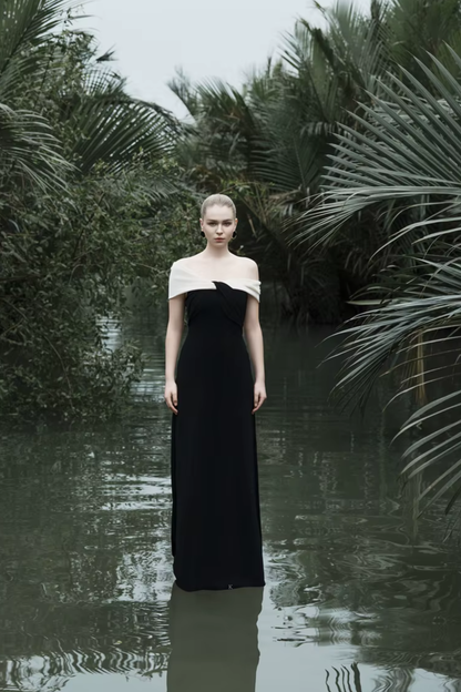 BLACKELLE — LUNA OFF THE SHOULDER DRESS