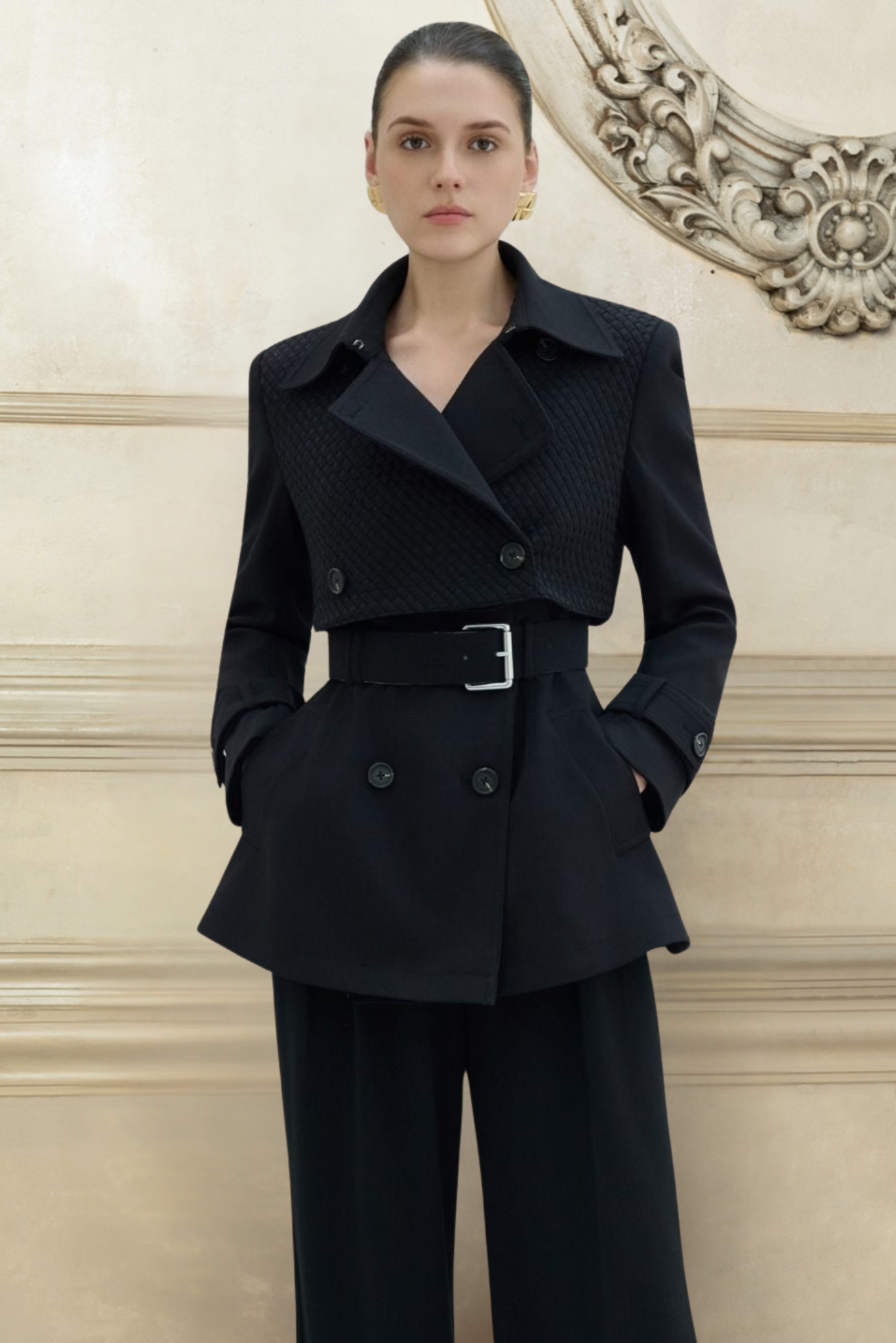 BLACKELLE — JIBBI INTRECCIATO BLAZER