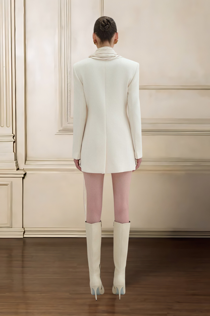 BLACKELLE — DEBS FRINGED BLAZER