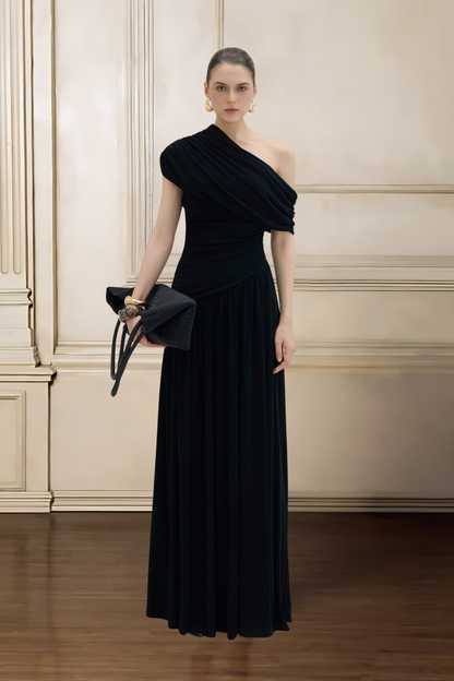 BLACKELLE — NYX KNIT OFF THE SHOULDER DRESS