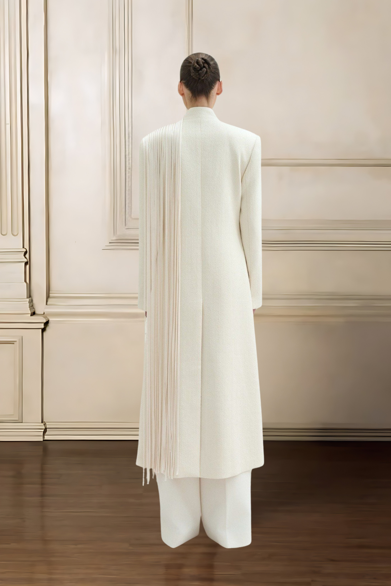 BLACKELLE — ELSE FRINGED COAT