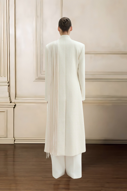 BLACKELLE — ELSE FRINGED COAT