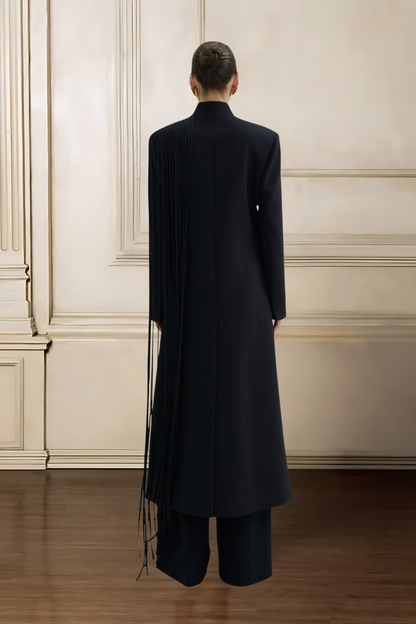 BLACKELLE — ELSE FRINGED COAT