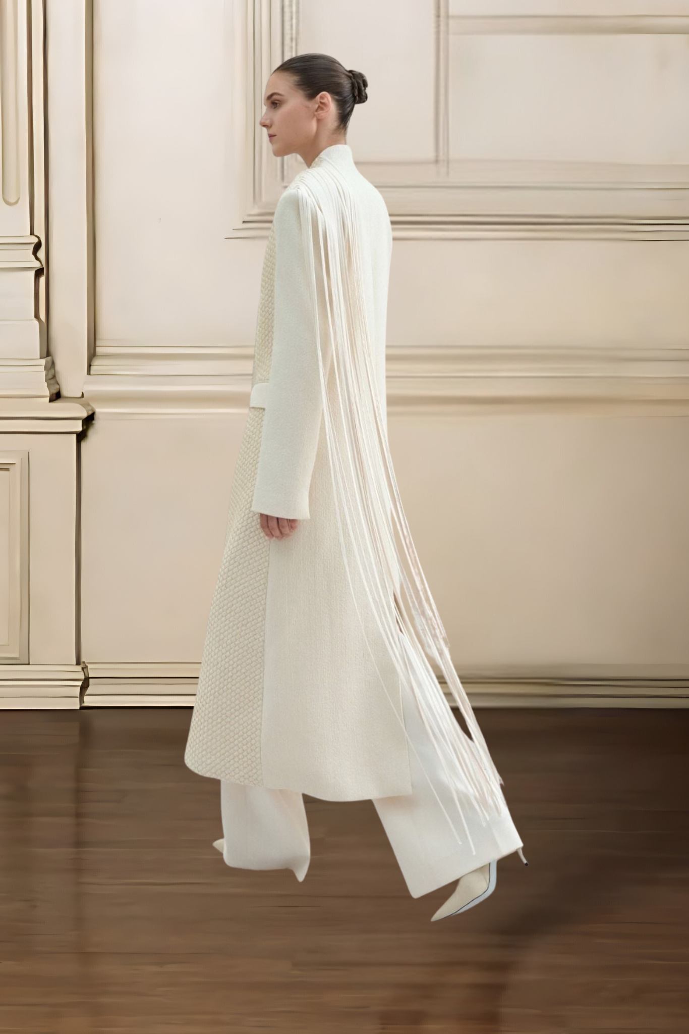 BLACKELLE — ELSE FRINGED COAT