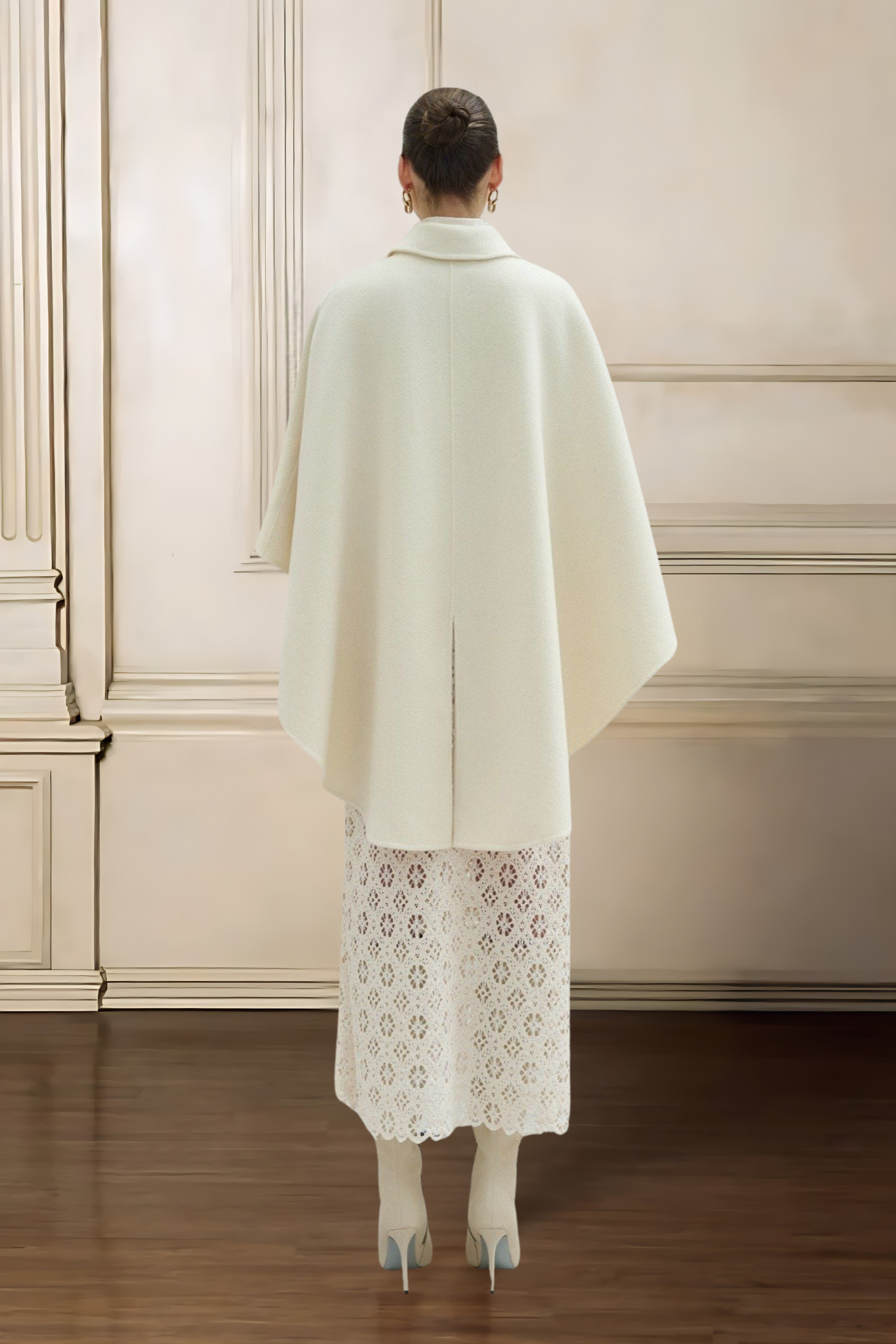 BLACKELLE — HINA CASHMERE-BLEND CAPE