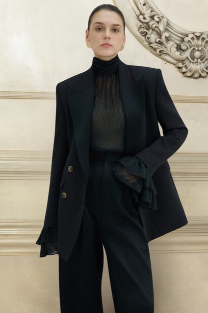 BLACKELLE — RIAN NOTCHED BLAZER